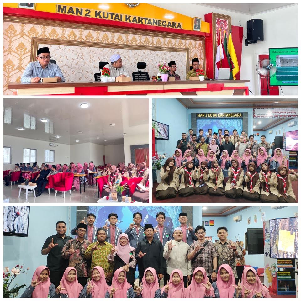Ikatan Remaja Masjid  MAN 2 Samarinda Kunjungi MAN 2 Kutai Kartanegara