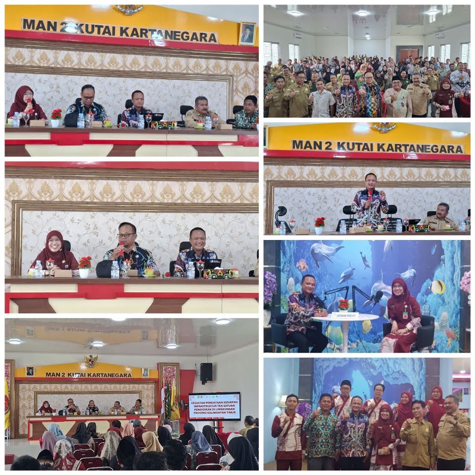 MAN 2 Kukar jadi Tilok Pendataan Kesiapan Infrastruktur TKA dari Disdik Kaltim