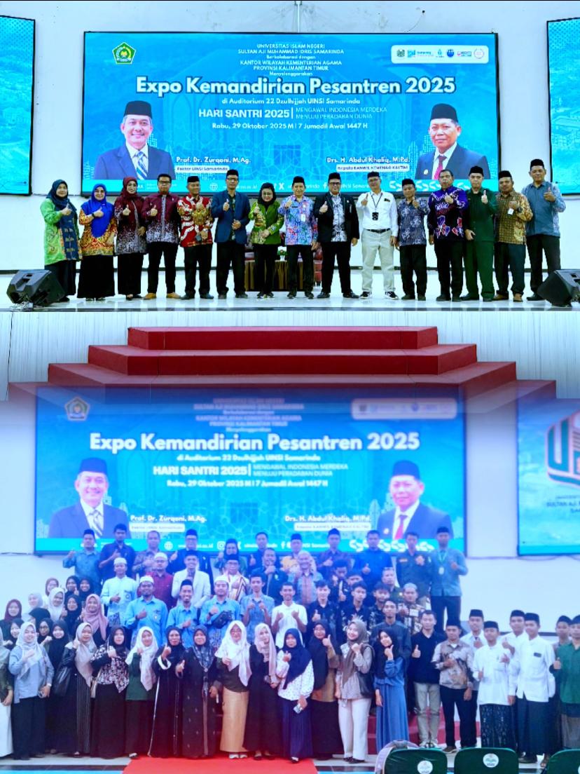 Kemenag Kukar Hadiri Ekspo Kemandirian Pesantren, Dorong Penguatan Ekonomi Santri