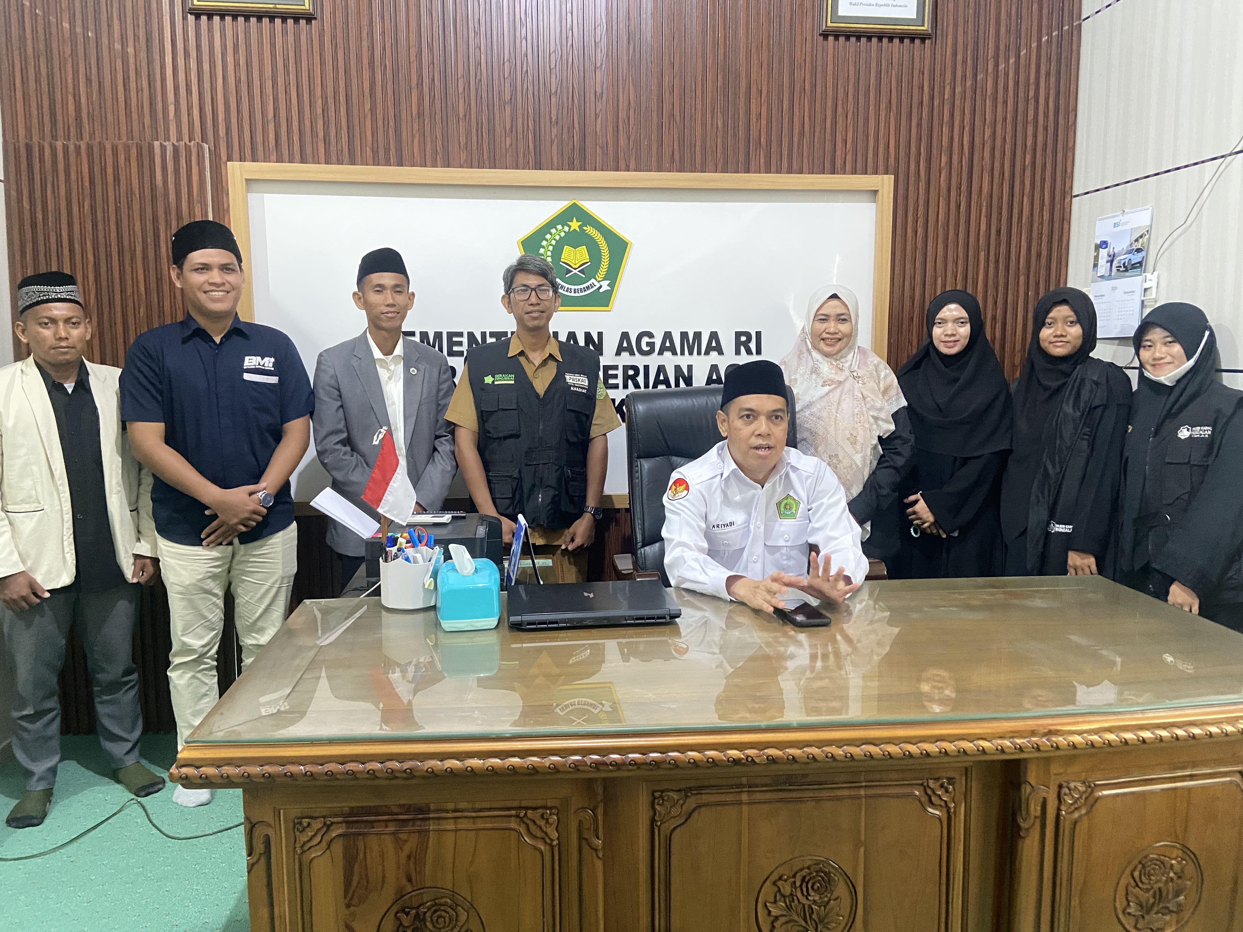 Kemenag Kukar Terima Silaturahmi Masjid Kapal Munzalan Bahas Penguatan Pengelolaan Zakat, Wakaf, dan Pendidikan Keagamaan