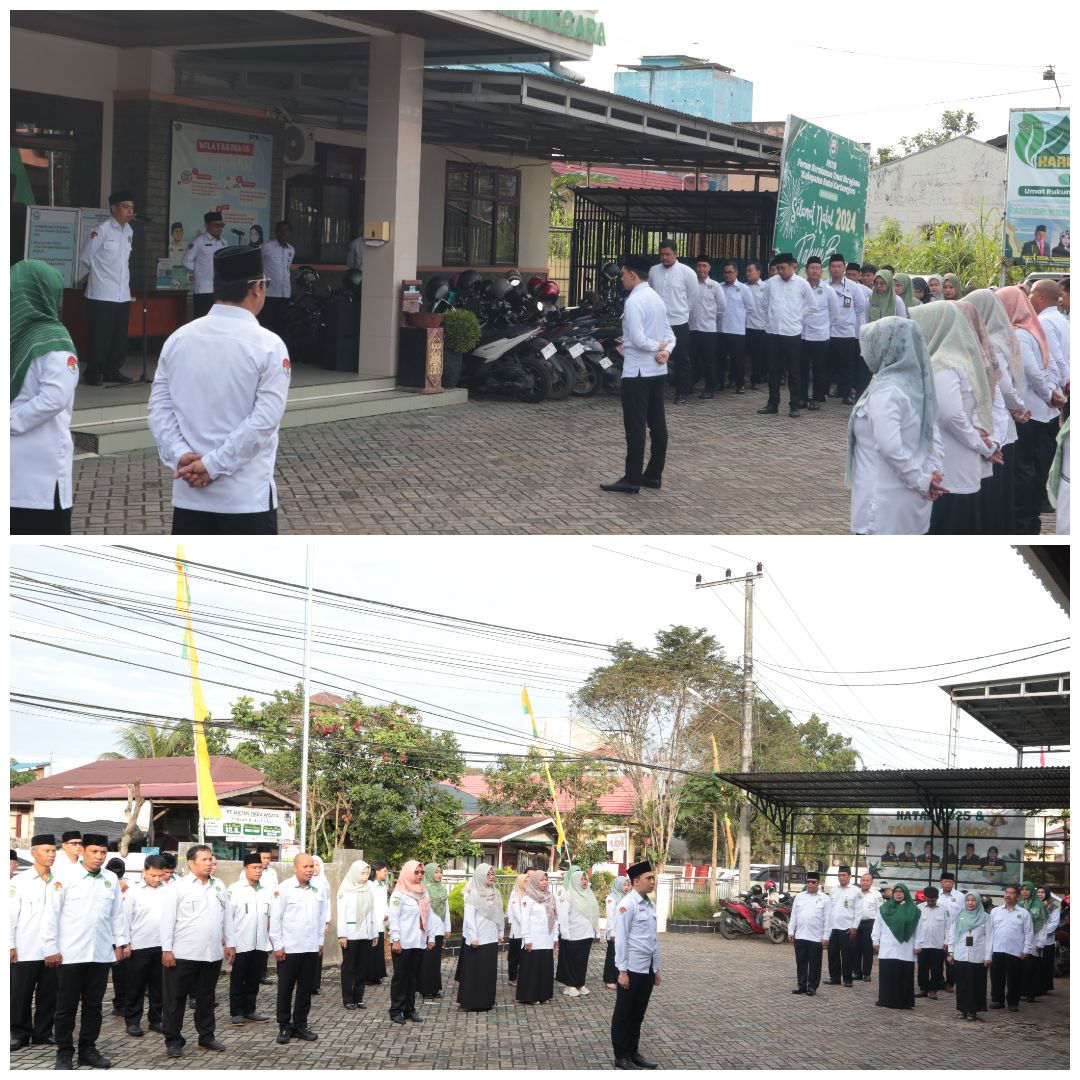 Kemenag Kukar Gelar Apel Awal Tahun, Tekankan Semangat dan Integritas Kerja
